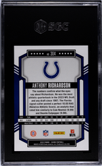 2023 Panini Score Anthony Richardson #304 RC SGC 9.5