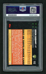 2007 Topps Kevin Durant #112 PSA 9