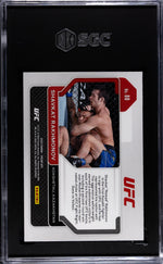 2022 Panini Prizm Ufc #80 Shavkat Rakhmonov SGC 9.5