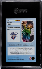 2024-25 Panini Hoops #11 Shai Gilgeous-Alexander Frequent Flyers SGC 10