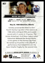 2022 Upper Deck Upper Deck DC7 Wayne Gretzky Day With The Cup Flashbacks Oilers