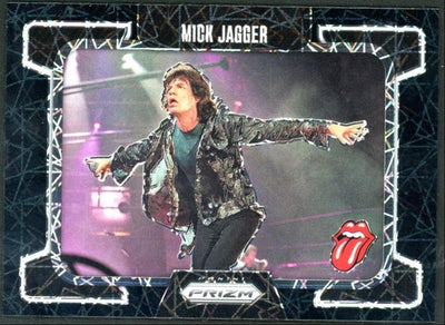 2025 Prizm Rolling Stones Mick Jagger Black Velocity 1/1