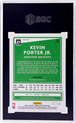 2020-21 Donruss Optic Gold Prizm Kevin Porter Jr. #115 /10 SGC 10