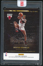 2021 Panini Noir Basketball Dennis Rodman SSV-DRO /99