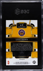 2024 Panini Select Tie-Dye Prizm Lexie Brown #67 /25 SGC 10