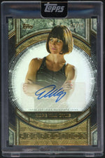 2025 Topps Marvel Collector Evangeline Lilly Hope van Dyne Perfection Auto /10