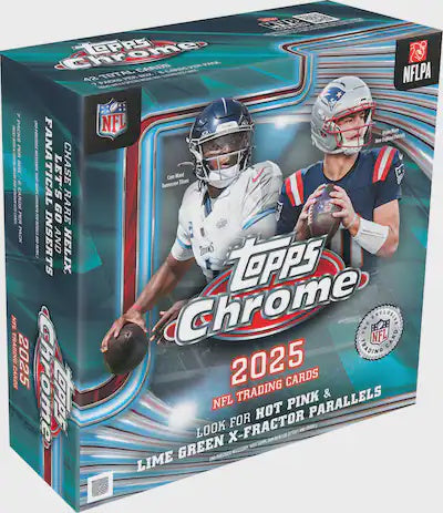 2025 Topps Chrome Football Mega Box