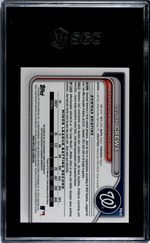 2024 Bowman #PPRA-DC Dylan Crews Pros. Auto. Purple Border /250 SGC 9.5