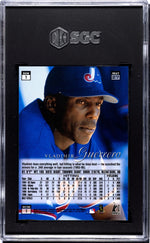 1997 Flair Showcase Row 1 Vladimir Guerrero #27 SGC 7