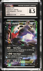 2016 Pokémon XY BREAKpoint Darkrai EX #74/122 Holo CGC 8.5