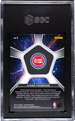 2023 Panini Prizm Deep Space Ausar Thompson #5 RC SGC 8.5