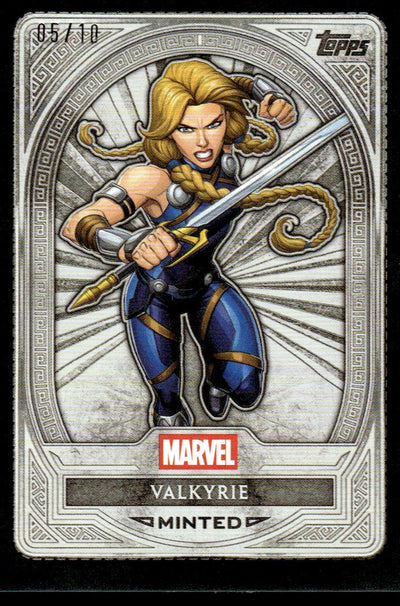 2025 Topps Minted 61 Valkyrie Marvel Mint /10