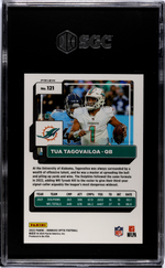 2022 Panini Donruss Optic Red Prizm Tua Tagovailoa #121 /99 SGC 10