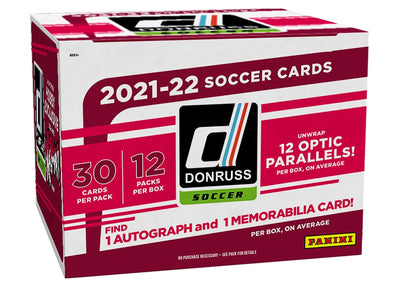 2021-22 Panini Donruss Soccer Hobby Box