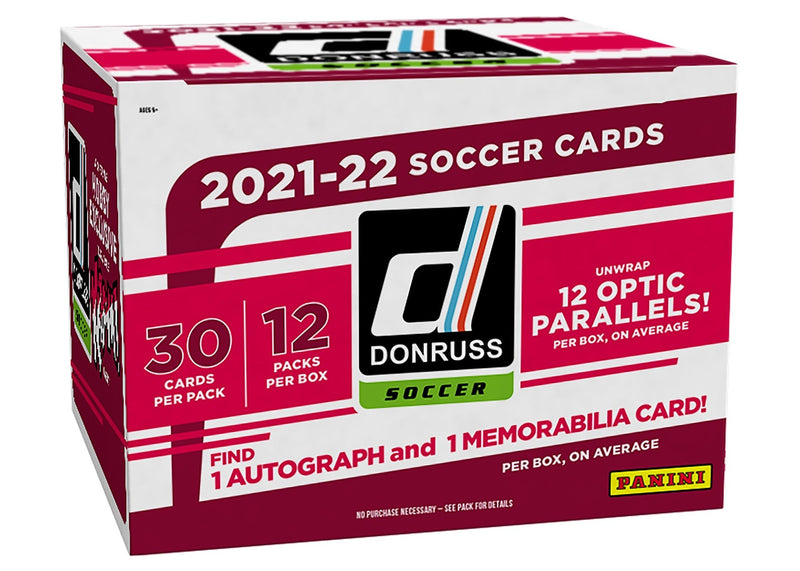 2021-22 Panini Donruss Soccer Hobby Box