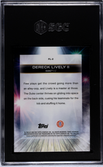 2022 Bowman U Best Flashing Lights Dereck Lively II #FL-2 SGC 9.5