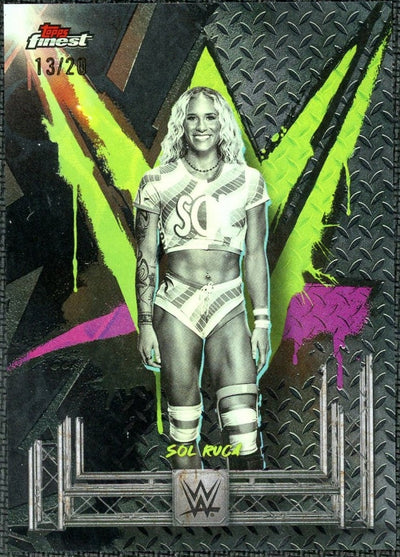 2025 Finest 153 Sol Ruca Uncommon Black Refractor /20