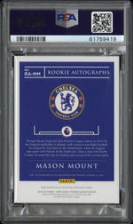 2019 Panini Impeccable Premier League Rookie Autograph Mason Mount #5 /99 PSA 7