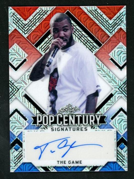2022 Leaf Pop Century BA-TG1 The Game Signatures 2/2 Auto