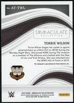 2023 Panini Immaculate WWE Torrie Wilson All Time Greats Auto /49