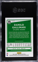 2020 Panini Donruss Optic Holo Fast Break Prizm Danilo Gallinari #7 SGC 9.5