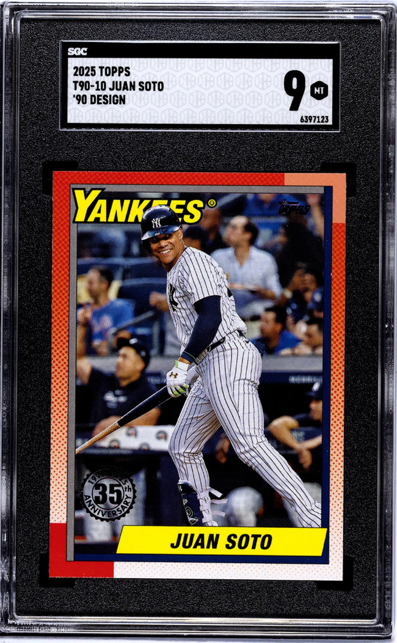 2025 Topps #T90-10 Juan Soto '90 SGC 9
