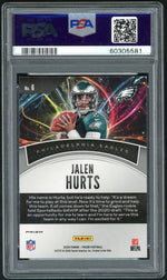 2020 Panini Prizm Illumination Jalen Hurts #6 PSA 10
