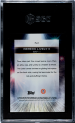 2022-23 Bowman U Best Flashing Lights Dereck Lively II #FL-2 SGC 9.5