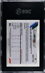 2021 Topps Chrome #24 Lance Stroll Sapphire F1 /100 SGC 9.5