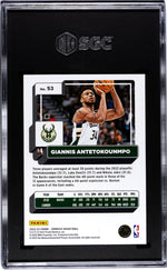 2022-23 Panini Donruss Giannis Antetokounmpo #53 SGC 9