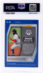 2021 Panini Mosaic Wheels Ronald Acuna Jr #W4 PSA 10