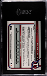 2022 Bowman #BDC-159 Luisangel Acuna Chrome SGC 9