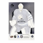 2024 Upper Deck SP Authentic Connor Hellebuyck #225 Acetate Retro Future Watch SP