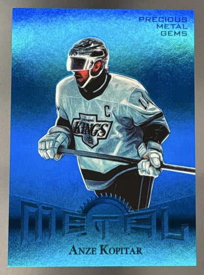 2024 Upper Deck Skybox Metal Universe Anze Kopitar Retro Blue PMG /50 SSP