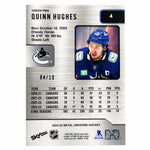 2024 Upper Deck Skybox Metal Universe Quinn Hughes #4 Green PMG /10 SSP