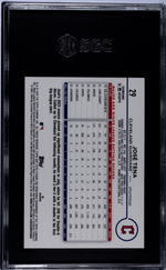 2024 Topps Chrome #29 Jose Tena Magenta Speckle Ref. /350 SGC 10