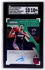 2019-20 Panini Prizm Sensational Signatures KZ Okpala #SS-KZO /25 SGC 10 Auto