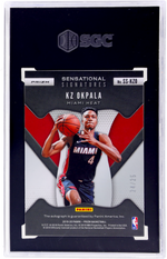 2019-20 Panini Prizm Sensational Signatures KZ Okpala #SS-KZO /25 SGC 10 Auto