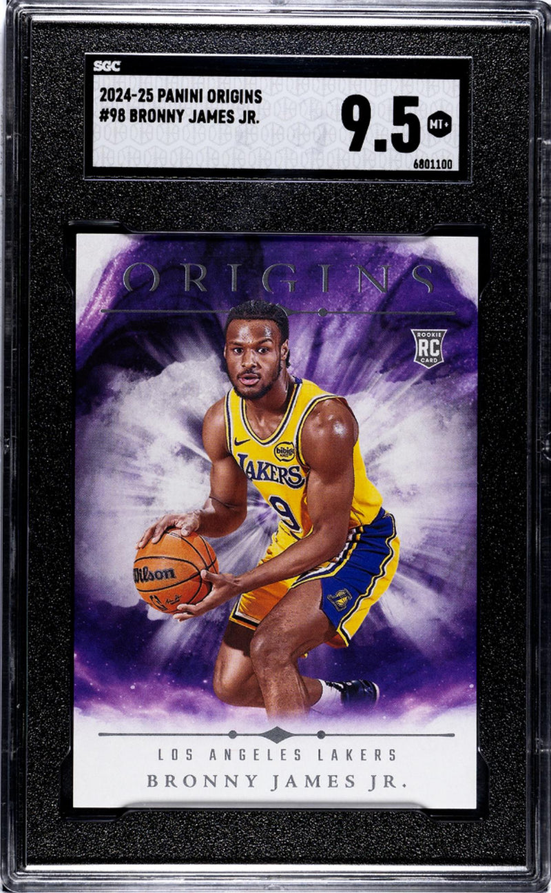 2024-25 Panini Origins #98 Bronny James Jr. SGC 9.5