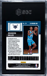 2023 Panini Contenders Brandon Miller #24 RC SGC 10