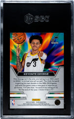 2023 Panini Prizm Instant Impact Keyonte George #11 RC SGC 8.5