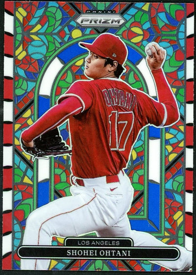 2022 Panini Prizm SG-3 Shohei Ohtani Stained Glass Los Angeles