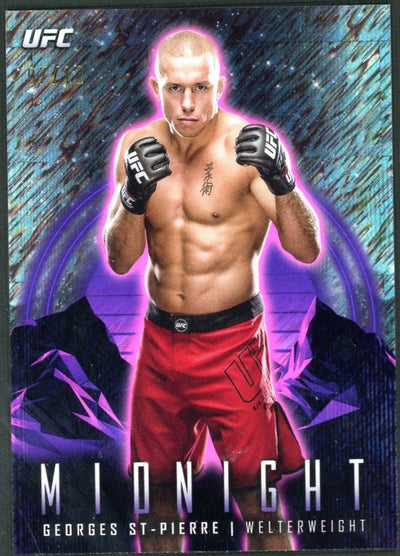 2024 Topps 75 Georges St-Pierre Midnight /142