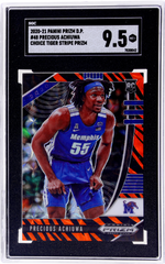 2020 Panini Prizm DP Tiger Stripe Precious Achiuwa #48 SGC 9.5 RC