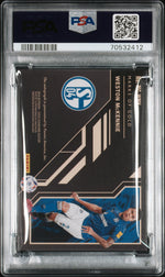 2019 Panini Gold Standard Marks of Gold Autographs Weston Mckennie #WMK /99 PSA 8