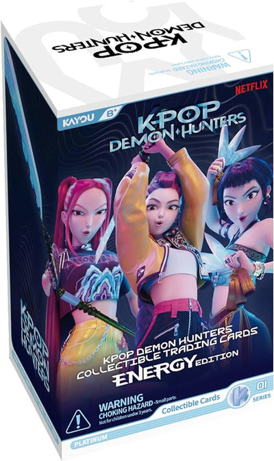 KPop Demon Hunters Collectible Trading Cards Energy Edition Box