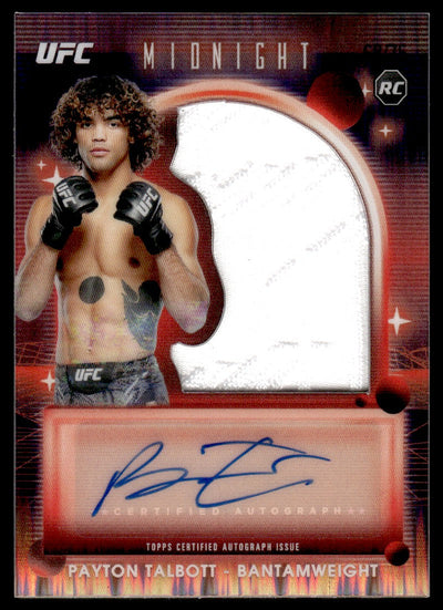 2025 Topps Midnight RRA-PT Payton Talbott Rookie Relic Autograph Rookie
