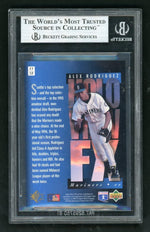 1994 SP #33 Alex Rodriguez Holoviews BGS 9