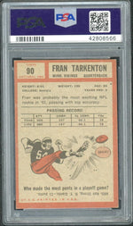 1962 Topps Fran Tarkenton #90 PSA 4