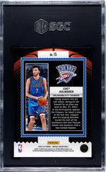 2023 Panini Mosaic Jam Masters Chet Holmgren #15 SGC 9.5